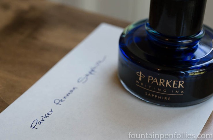 Parker Penman Sapphire ink