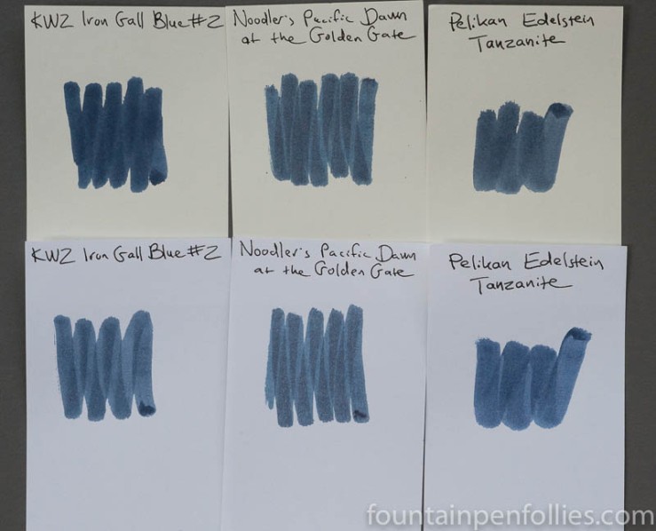 Pacific Dawn at the Golden Gate swab comparisons
